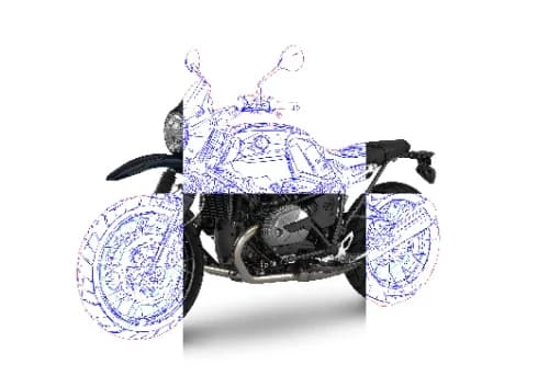 Technical vector line drawing – photo-to-SVG conversion by Pixel2Lines