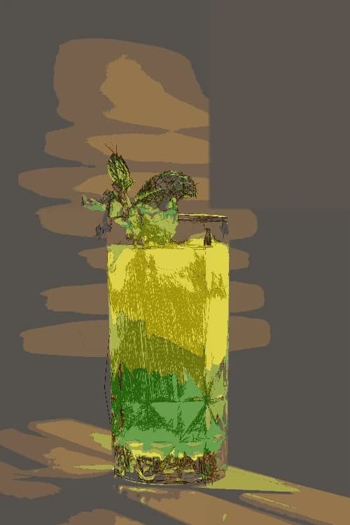 Anime line illustration style (Example 43).