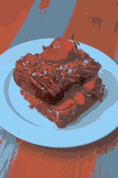 Cafe Mocca illustration style.