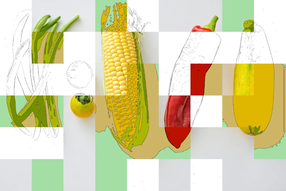 Design with scalable grid overlay