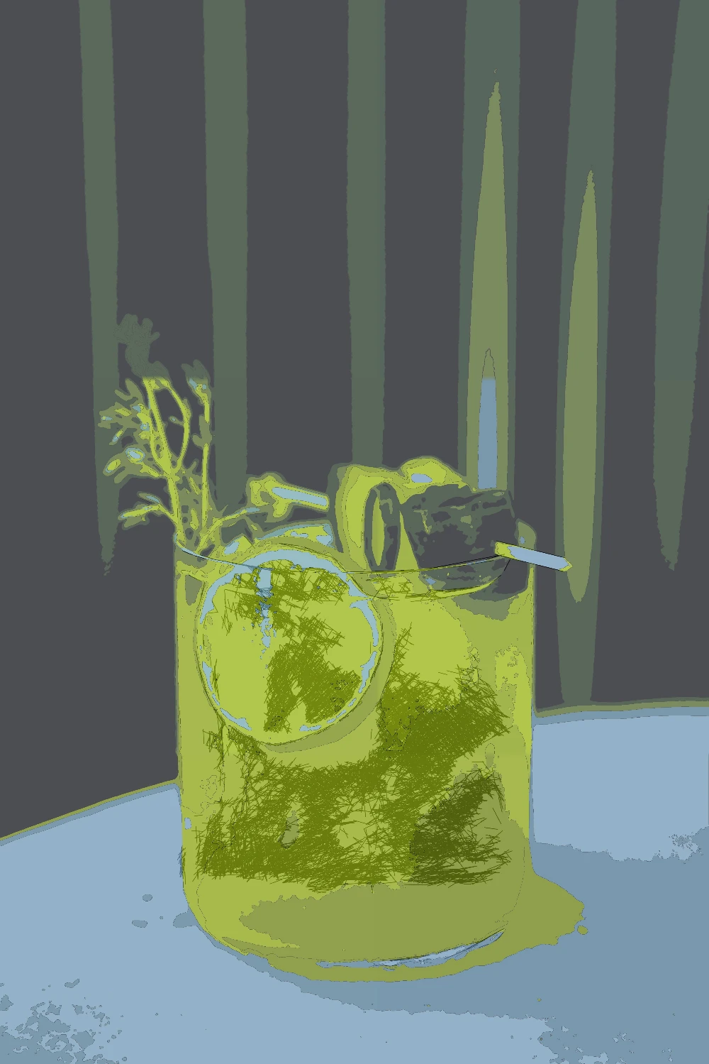 Anime Illustration from Photo example