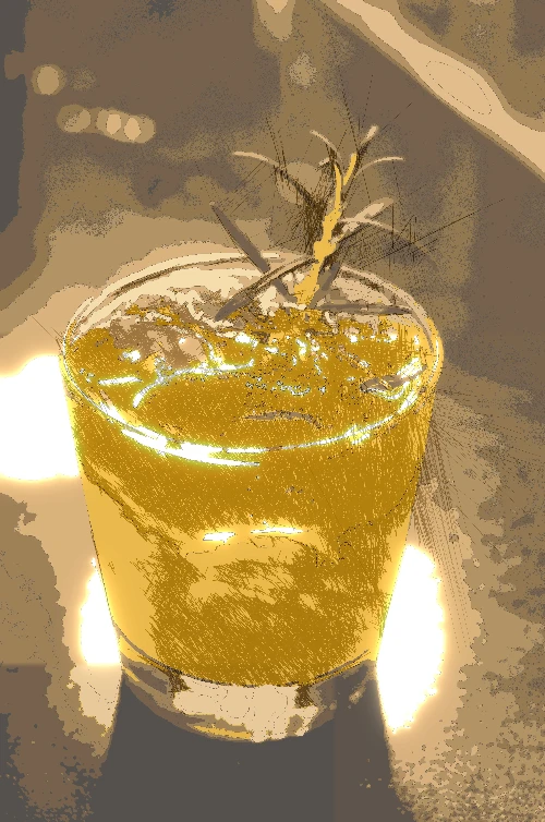 Anime line illustration style (Example 28).