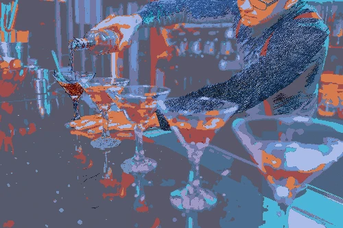 Anime line illustration style (Example 30).