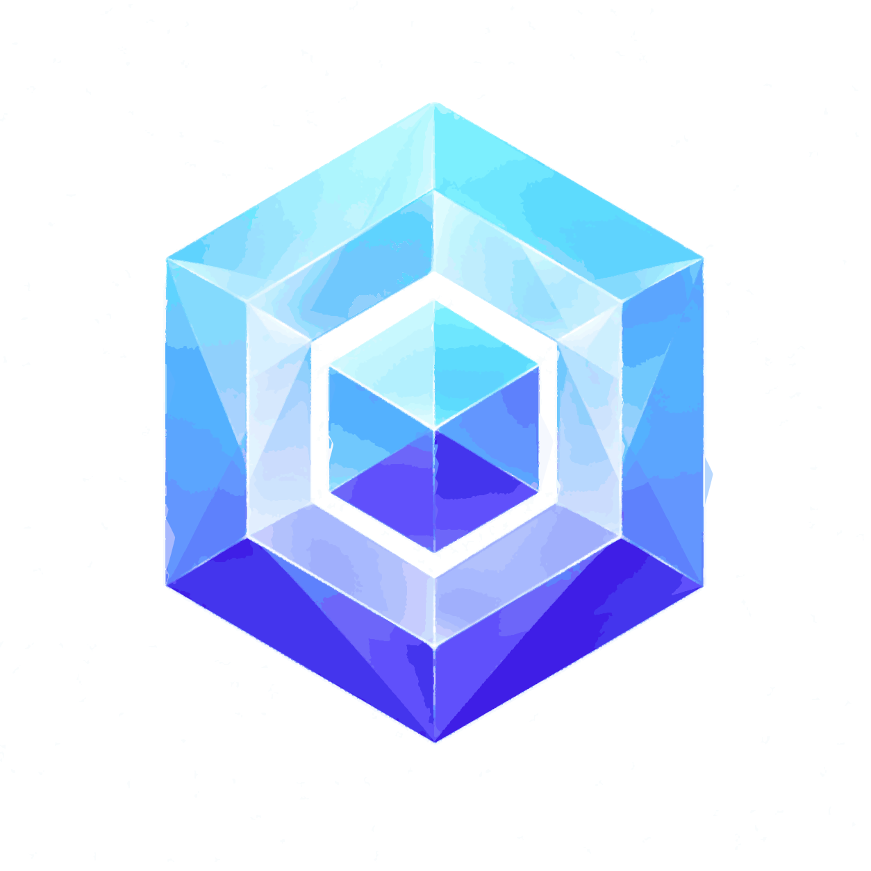 SVG vectorization logo example with clean shape geometry for production workflows.