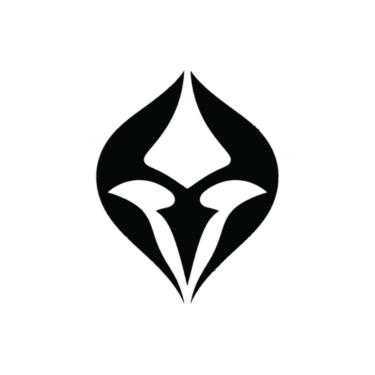 SVG vectorization logo example with clean shape geometry for production workflows.